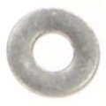 Midwest Fastener Flat Washer, For Screw Size #2 , 18-8 Stainless Steel 50 PK 64107